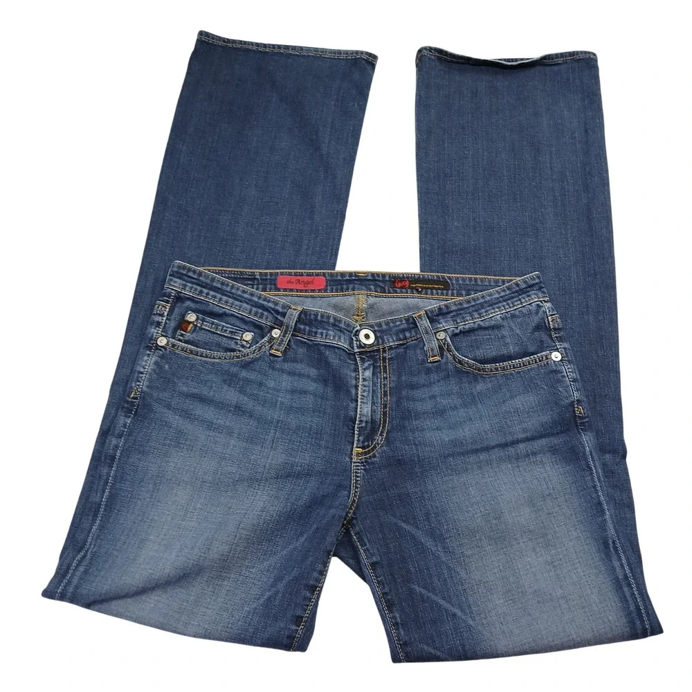 AG Adriano Goldschmied‎ The Angel Bootcut Jeans Blue Wash 30R Made in USA
